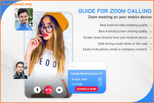 Guide for Zoom Video Meetings- Video Meet screenshot