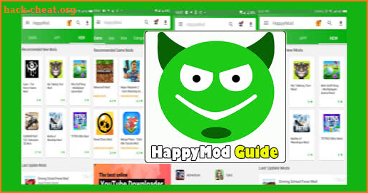 Guide Happy App Mod storage HappyMod 2020 Info screenshot