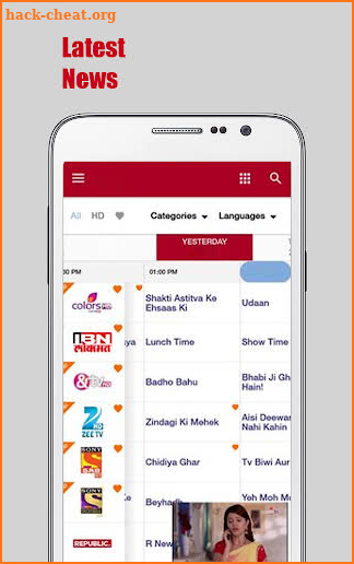 Guide Jio TV Streaming Seris ,Movies screenshot