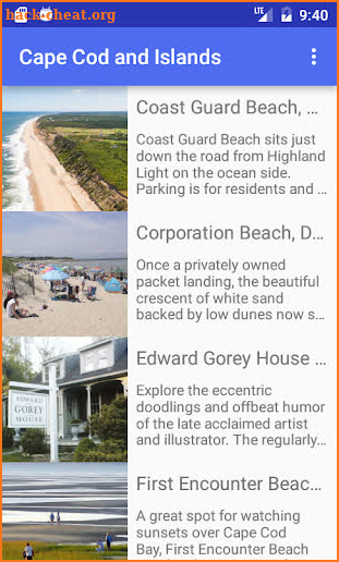 Guide: Nantucket, Martha's Vineyard and Cape Cod screenshot