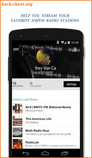 Guide Radio Sports Music News Podcasts screenshot