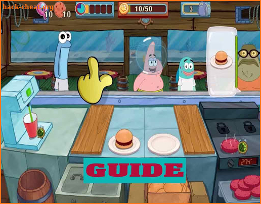 Guide Sponge Krusty Cooking screenshot