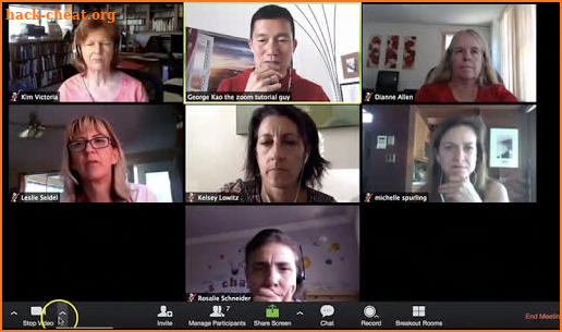 Guide ZOOM Meeting Video Calls screenshot