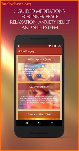 Guided Imagery 7 Meditations screenshot