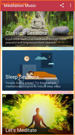 Guided Meditation & Relaxation screenshot