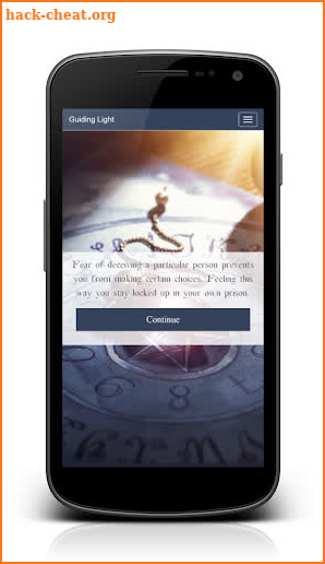 Guiding light - Psychic - Honnest reading screenshot