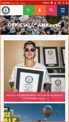 Guinness World Records Official screenshot