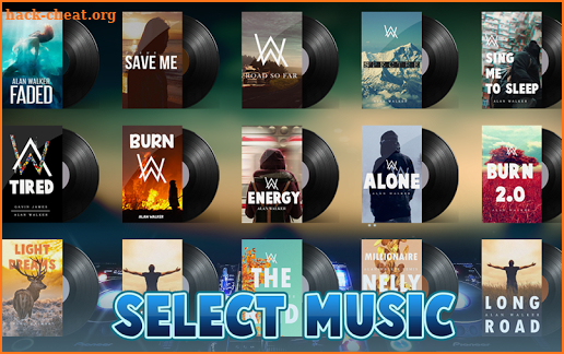 Guitar Alan Walker Piano Tiles Album screenshot