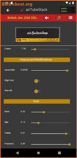 Guitar Amps  Cabinets  Effects screenshot