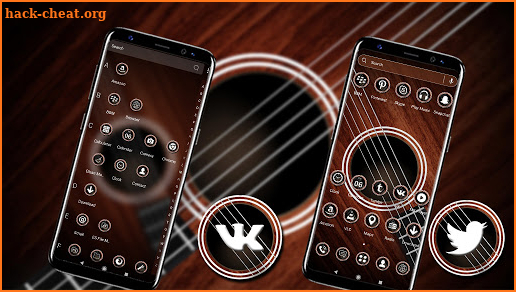 Guitar Launcher Theme screenshot