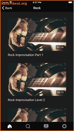 Guitar Lessons 365 Academy screenshot