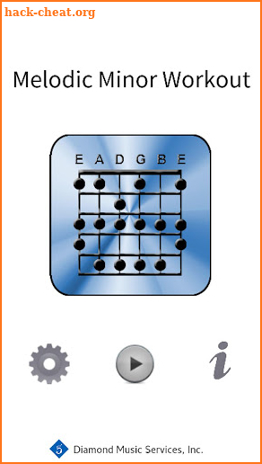 Guitar Melodic Minor Workout screenshot