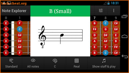 Guitar Note Trainer screenshot