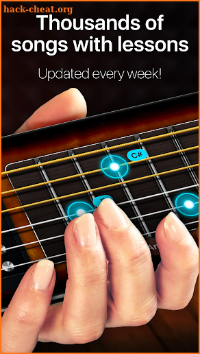 Guitar - play music games, pro tabs and chords! screenshot