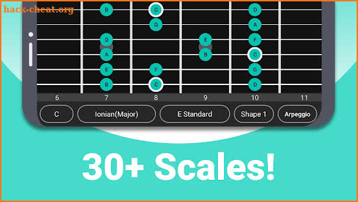 Guitar Scales & Arpeggio Chord screenshot