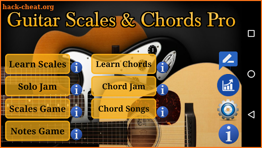 Guitar Scales & Chords Pro screenshot