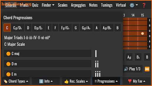 Guitarist's Reference Pro screenshot