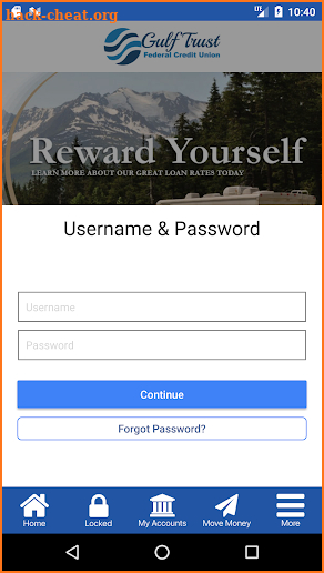 Gulf Trust FCU screenshot