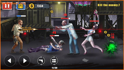 Gun Blood Zombies Building screenshot