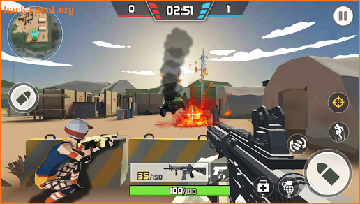 Gun Fire: Free Multiplayer PvP Shooting Game 3D screenshot