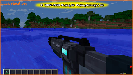 Gun mod for Minecraft screenshot