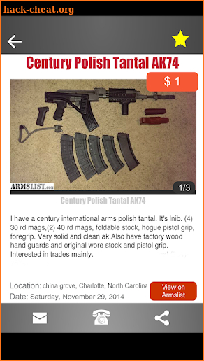 Gun Search For Armslist - Free screenshot