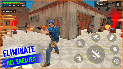 Gun Shooting Games: fps shooting commando strike screenshot