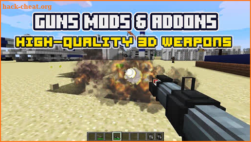 Guns mod for Minecraft ™ - Gun and Weapon Mods screenshot