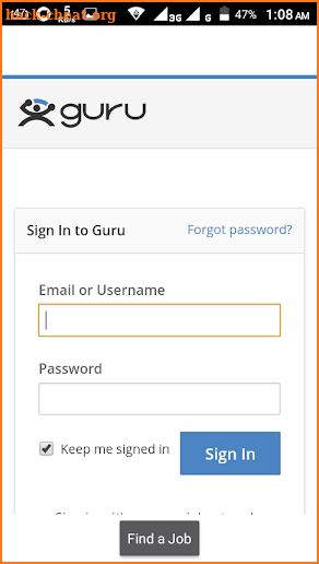 Guru - Freelance Services screenshot