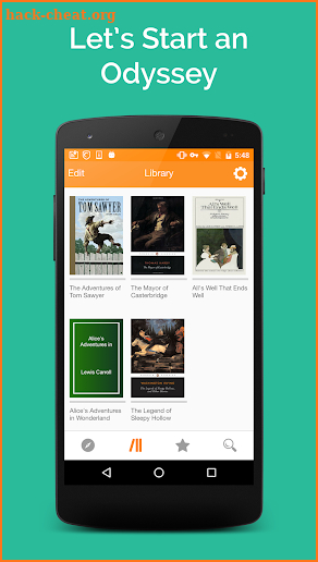 Gutenberg Books screenshot