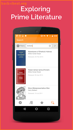 Gutenberg Books screenshot