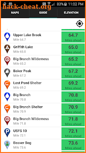 Guthook's Long Trail Guide screenshot