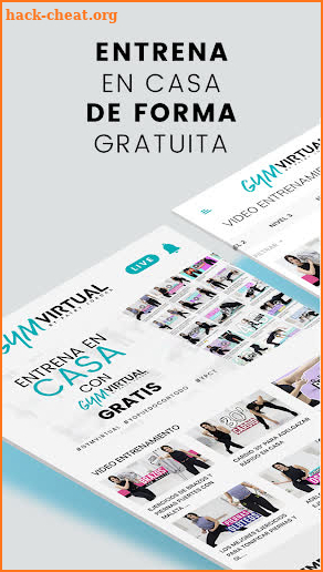 Gym Virtual: Fitness en casa screenshot