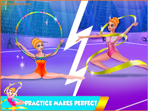 Gymnastics Star Girl Dress Up Fashion screenshot