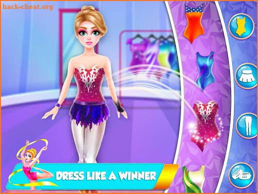 Gymnastics Star Girl Dress Up Fashion screenshot