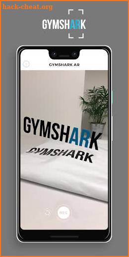 Gymshark AR screenshot