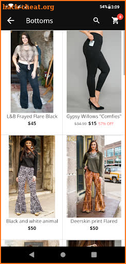 Gypsy Willows Curvy Boutique screenshot