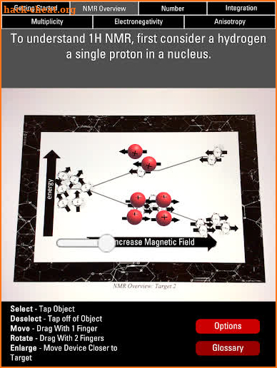 H NMR MoleculAR screenshot