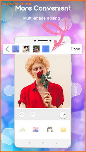 H Photo Editor - Collage maker & Art effects screenshot