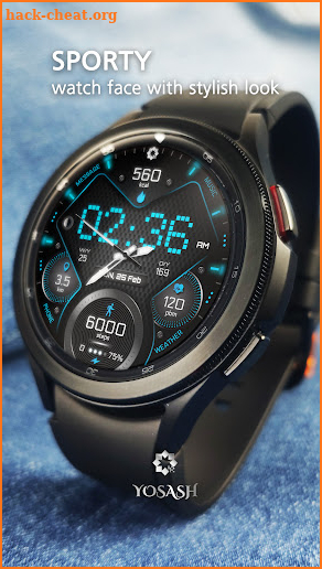 H355 Watch Face - YOSASH screenshot