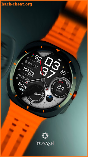 H390 Hybrid Watch Face, YOSASH screenshot