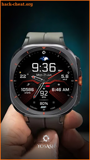 H395 Hybrid Watch Face screenshot