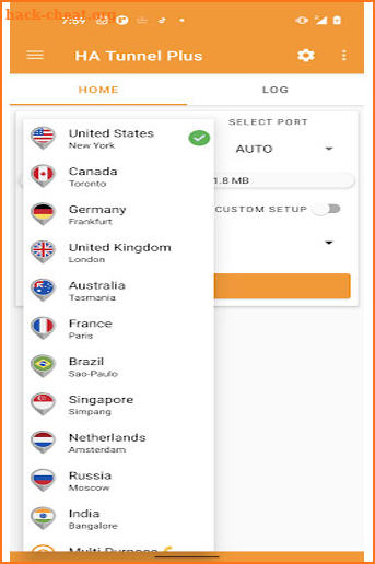 HA Tunnel Plus - 100% Best Free Fast Unlimited VPN screenshot