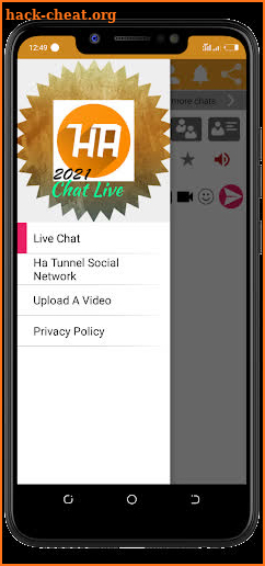 Ha Tunnel Plus Live Chat: VPN Settings and Help screenshot