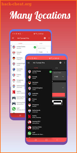 HA Tunnel Pro - Free Custom Unlimited VPN screenshot