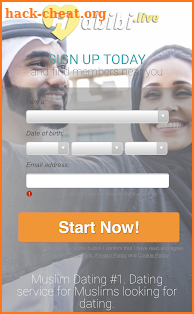 HABIBI{live} - Muslim Dating screenshot