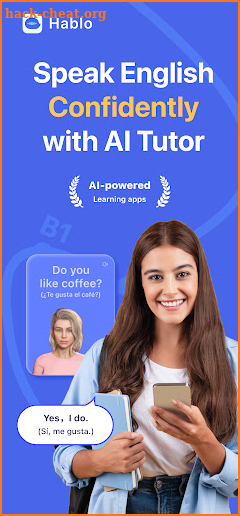 Hablo: Language Learning Tutor screenshot