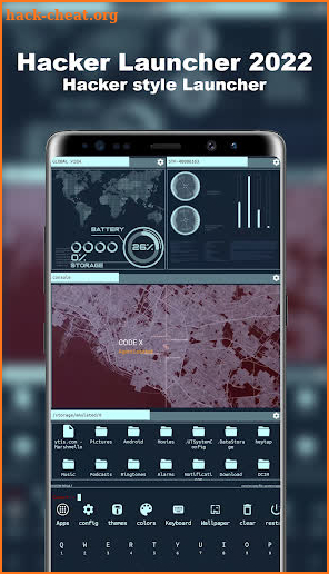 Hacker Launcher 2022 screenshot