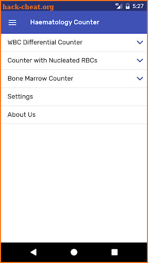 Haematology Counter screenshot