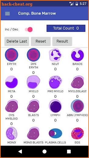 Haematology Counter screenshot